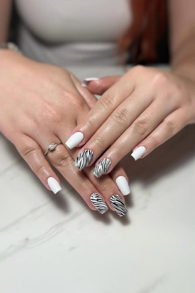 28 Zebra Print Nails Ideas 2026