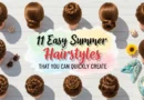 11 Easy Summer Hairstyles that You Can Quickly Create