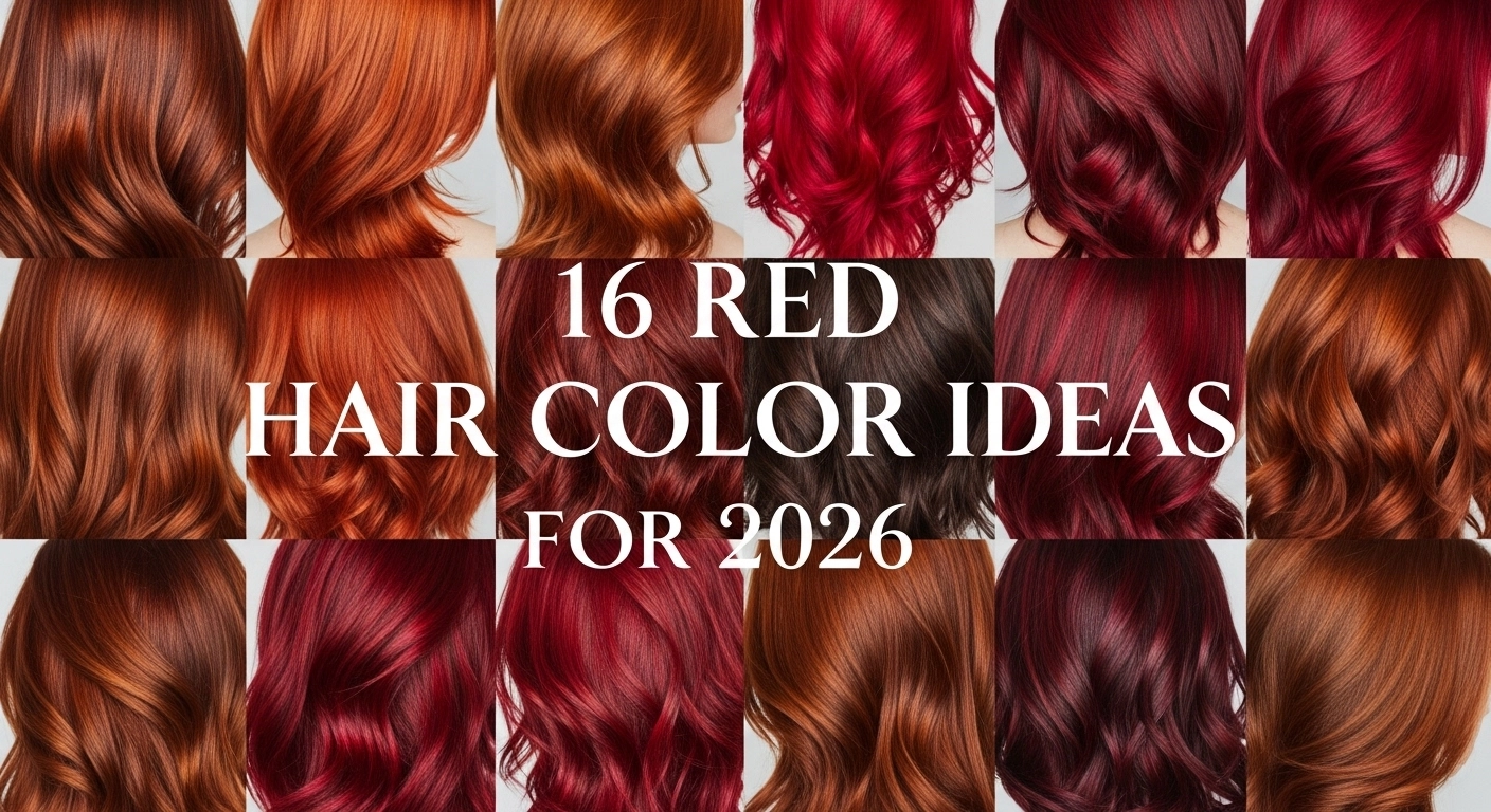 16 Red Hair Color Ideas for 2026