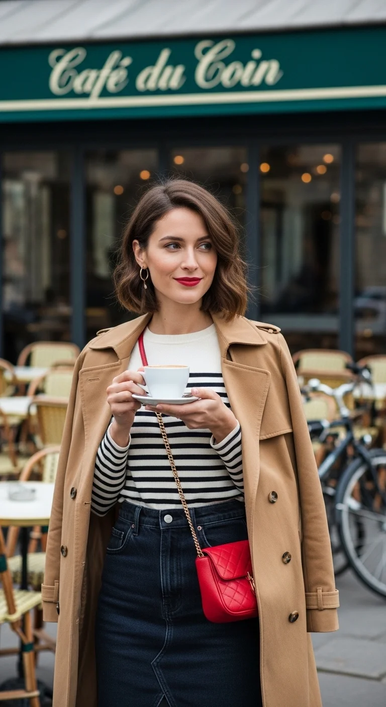 French bob short hairstyle for thin fine hair chic look