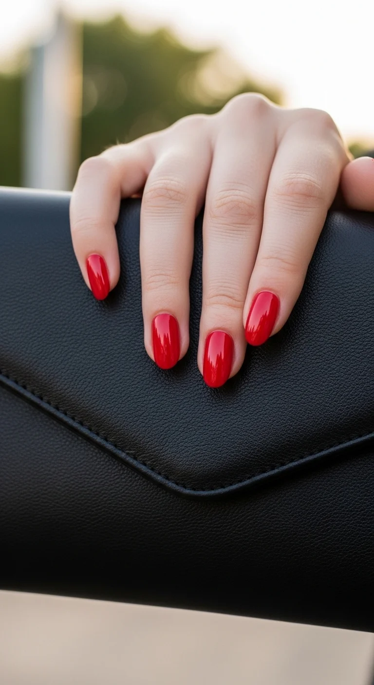 classic red nails for classy summer nails ideas bold elegant style