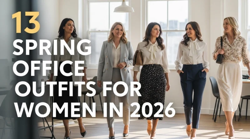 13 spring office outfits for women in 2026 to wear