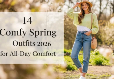 14 comfy spring outfits 2026 for all-day comfort