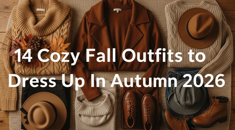 14 Cozy Fall Outfits to Dress Up In Autumn 2026