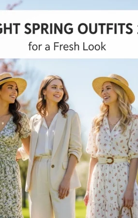 12 light spring outfits 2026 for a fresh look