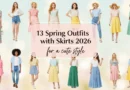 13 spring outfits with skirts 2026 for a cute style