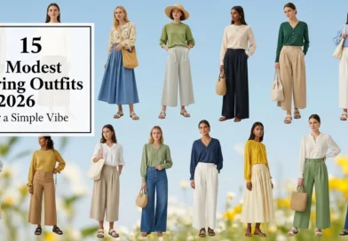 15 modest spring outfits 2026 for a simple vibe