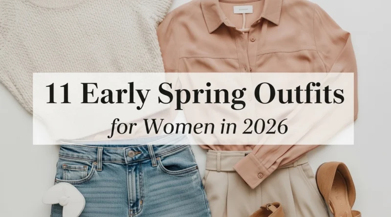 11 Early Spring Outfits for Women in 2026