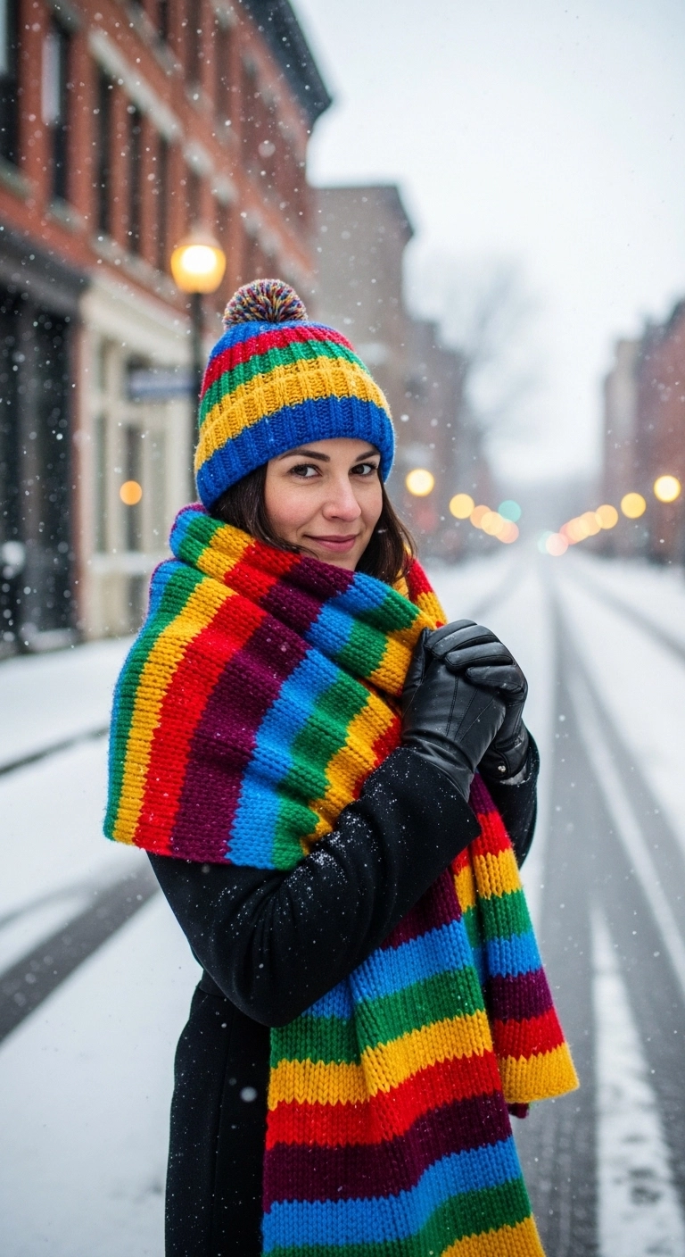 Winter accessories beanie scarf gloves winter outfit trends in 2026