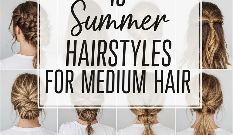 summer hairstyles for medium hair
