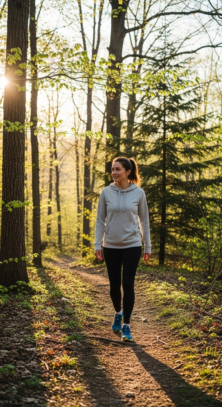 Spring hiking outfits for women 2026 with breathable hoodie, trail leggings, and trail runners