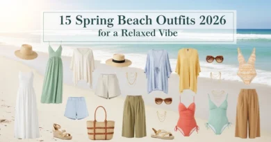 # 16 Spring Hiking Outfits for Women 2026 for Comfort Spring hiking sounds simple until the weather starts changing every hour. A trail can begin chilly, warm up fast, then turn breezy again near the top. That is why the best spring hiking outfits are not just about looking outdoorsy. They are about staying comfortable while you move, layer, stop, climb, and adjust. These spring hiking outfits for women 2026 focus on real comfort first. Each idea is practical, easy to picture, and flexible enough for different trail types, weather shifts, and personal style. ## Why these hiking outfit ideas work Comfort on a spring hike usually comes down to a few basics: breathable layers, easy movement, shoes that suit the trail, and fabrics that do not feel heavy once you start walking. A good outfit should help you stay comfortable without making you feel bundled up, restricted, or distracted. That is what these ideas are built around. They are not extreme or technical for the sake of it. They are simply useful outfits that make a spring hike feel easier. ## 1. Performance tee, hiking pants, and a light rain shell This is one of the easiest outfit formulas to rely on: a breathable tee, comfortable hiking pants, and a lightweight shell packed or worn if the weather looks uncertain. It works because it covers the most common spring conditions. The tee helps you stay comfortable while moving, the pants give you protection and flexibility, and the shell gives you an answer for wind or light rain. This works best for beginner hikes, mixed weather, and women who want one dependable outfit they can repeat often. To wear it well, choose pants that move easily at the knees and hips, and a shell that feels light enough to carry without thinking about it. The main caution is overpacking the upper half. If the shell is bulky or stiff, it may end up feeling more annoying than useful. ## 2. Long-sleeve trail top, leggings, and a utility vest A fitted or semi-relaxed long-sleeve trail top with hiking leggings and a light utility vest is a great option for cool spring mornings. It works because the top gives you light coverage, while the vest adds warmth without turning the whole outfit into a heavy layered look. This outfit suits women who like more freedom in the arms and tend to warm up quickly once they start hiking. It works especially well on open trails and moderate walks. To apply it well, choose leggings with a firmer fabric and pockets if possible, and keep the vest lightweight. The limitation is trail surface. On rough or scratchy trails, leggings may feel less protective than woven pants. ## 3. Quarter-zip top, trail joggers, and hiking shoes A lightweight quarter-zip with trail joggers and supportive hiking shoes creates a sporty, easy outfit that feels modern without being flashy. It works because the quarter-zip gives you a simple way to adjust airflow as the day changes. Joggers feel softer than some traditional hiking pants, which many people prefer for comfort. This works well for short to medium hikes, travel days, and women who want hiking outfits that feel relaxed rather than overly technical. To wear it well, keep the joggers tapered enough that they do not drag or catch, and make sure the shoes feel stable on uneven ground. The caution is fabric choice. Very thin joggers may not hold up well on rough terrain. ## 4. Sleeveless active top, lightweight overshirt, and hiking shorts A sleeveless active top with hiking shorts and a lightweight overshirt gives you a useful outfit for warmer spring days. It works because you can start with the overshirt on, then remove it once the trail warms up. The base layer stays cool, while the extra layer gives you flexibility. This suits low-elevation trails, milder spring climates, and women who feel too warm in full-length pants once the sun comes out. To apply it well, keep the overshirt soft and breathable, not structured like a jacket. Choose shorts that stay comfortable when walking uphill. The main caution is trail conditions. Shorts are not always the best choice if the trail is muddy, brushy, or buggy. ## 5. Moisture-friendly tank, high-rise hiking pants, and a fleece layer This outfit combines a simple tank with high-rise hiking pants and a light fleece for the start of the hike or cooler sections. It works because the tank keeps the base outfit light, while the fleece gives you warmth when needed. High-rise pants can also feel secure and comfortable when climbing or stepping over uneven ground. This is a good fit for women who want a clean, simple outfit base and prefer adjusting warmth through one easy outer layer. To wear it well, make sure the fleece is easy to tie around the waist or pack away once it is no longer needed. The caution is overheating early. If the fleece is too thick for the day, it can become a burden quickly. ## 6. Breathable hoodie, trail leggings, and trail runners A breathable hoodie with trail leggings and trail runners is one of the most comfortable hiking outfits for women who like soft, athletic pieces. It works because it feels familiar and easy to wear. The hoodie gives you light warmth, the leggings allow full movement, and trail runners can feel lighter than heavier boots on easier paths. This works best for well-kept trails, casual hikes, and women who already prefer athletic wear in daily life. To apply it well, choose a hoodie that is light rather than bulky, and leggings that are thick enough to feel trail-ready. The limitation is rugged terrain. This outfit may feel less protective on very rocky, wet, or overgrown routes. ## 7. Sun-protective button-up, sports bra or tank, and straight hiking pants A light button-up trail shirt worn over a sports bra or tank with straight hiking pants is a smart outfit for bright spring days. It works because it gives you flexible coverage. You can wear the shirt open, buttoned, or with sleeves rolled, depending on the weather and your comfort. This is especially useful for women who like looser layers and want more coverage without wearing a jacket. To wear it well, keep the shirt light and easy, not stiff. Pants with a straight or relaxed fit usually balance the outfit nicely. The caution is snagging. Very thin shirts may not feel ideal on tight or overgrown trails. ## 8. Base tee, cargo hiking pants, and a cap A simple base tee with cargo-style hiking pants and a basic cap creates a grounded, practical hiking outfit. It works because it focuses on function without feeling dull. The pants offer storage and coverage, while the tee keeps the outfit breathable and simple. This works well for day hikes, unfamiliar trails, and women who like having a few essentials within easy reach. To apply it well, choose cargo pants with useful but not oversized pockets so the outfit still feels comfortable when moving. The main caution is bulk. If the pants are too heavy or oversized, they can feel tiring on warmer spring days. ## 9. Long-sleeve active top, skort, and hiking sandals or trail shoes A long-sleeve active top with a hiking skort can be a nice option for easier spring trails and warmer conditions. It works because the top gives you light coverage while the skort feels airy and easy. It can be a good middle ground for women who do not love pants but still want movement and comfort. This outfit works best for mild weather, park trails, scenic walks, and easier routes rather than rough terrain. To wear it well, choose a skort made for movement, with built-in shorts that stay comfortable while walking. The caution is practicality. This outfit is less suited to steep, brushy, or highly uneven hikes. ## 10. Short-sleeve hiking shirt, slim pants, and a packable puffer vest A short-sleeve hiking shirt with slim hiking pants and a small puffer-style vest is useful when the day starts cold but does not stay that way. It works because the vest warms your core without making your whole outfit feel too hot. Once the sun comes out, it is easy to remove and stash. This works well for crisp morning trail starts and women who prefer warmth in the chest and shoulders more than full-arm layering. To wear it well, keep the vest light and not overly bulky, and make sure the shirt still feels good once the vest comes off. The caution is temperature timing. If the day stays cold longer than expected, a vest alone may not feel warm enough. ## 11. Lightweight fleece, hiking shorts, and crew socks A lightweight fleece with hiking shorts and crew socks is a smart option for spring days that start cold and warm up quickly. It works because it gives you warmth where you need it early on, while the shorts help prevent the outfit from feeling too heavy once you heat up. This suits women who hike in places where mornings are cool but the midday sun is strong, especially on exposed trails. To apply it well, choose shorts that are comfortable for uphill movement and a fleece that is easy to remove. The main caution is lower-leg exposure. If the trail is scratchy or very cool, pants may still be the better option. ## 12. Trail tank, soft-shell jacket, and tapered pants A trail tank under a soft-shell jacket with tapered hiking pants makes sense for breezy spring hikes. It works because the jacket handles wind better than a very light layer, while the tank keeps the base outfit from feeling bulky underneath. This is best for dry but windy days and women who dislike feeling wrapped in too many layers. To wear it well, choose a jacket that moves easily through the shoulders and arms, especially if you use trekking poles or carry a pack. The caution is weather limits. A soft-shell may not be enough if rain becomes part of the day. ## 13. Matching active set with a shell tied at the waist A coordinated active top and bottom with a shell tied at the waist is a simple way to make a hiking outfit feel more put together. It works because matching pieces remove the guesswork. The shell adds function without changing the whole look. This works well for easy to moderate hikes and women who enjoy a more styled approach to outdoor wear without giving up practicality. To apply it well, keep the color palette calm and trail-friendly, and make sure the shell is actually useful, not just decorative. The caution is priorities. A coordinated look should never matter more than comfort, fit, and the trail conditions. ## 14. Merino-style base layer, woven pants, and hiking boots A soft base layer with woven hiking pants and hiking boots gives you a more protected outfit for cooler spring days. It works because the base layer feels comfortable against the skin, while woven pants and boots give more support and coverage than softer athletic pieces. This outfit works best for longer hikes, rougher trails, and women who prefer feeling more protected from dirt, branches, and changing weather. To wear it well, keep the pants comfortable enough for longer movement and make sure the boots feel broken-in rather than stiff. The limitation is warmth. This setup can feel like too much on very mild spring days. ## 15. Cropped midlayer, supportive top, and relaxed hiking pants A shorter midlayer over a supportive active top with relaxed hiking pants creates a comfortable outfit that feels current and easy to move in. It works because the shorter layer can feel less bulky, especially with high-rise pants, and the relaxed pants keep the outfit from feeling too tight overall. This suits women who want hiking clothes that feel functional but not overly traditional. To apply it well, make sure the pants sit comfortably at the waist and the midlayer stays in place while moving. The caution is personal comfort. Not everyone likes a shorter top shape for hiking, so it only works if you feel at ease in it. ## 16. Performance tee, hiking skirt or skort, and a lightweight jacket A performance tee with a hiking skirt or skort and a lightweight jacket is a soft, comfortable option for relaxed spring hikes. It works because the tee keeps the outfit simple, the skirt or skort allows airflow and movement, and the jacket gives you a practical extra layer. This works best for scenic trails, travel, easy hikes, and women who prefer more airy bottoms when conditions allow. To wear it well, choose a skirt or skort designed for movement rather than one that twists or rides up easily. The main caution is terrain. On steep, muddy, or heavily wooded trails, pants are often the easier choice. ## Final thoughts The best spring hiking outfits for women 2026 are the ones that let you focus on the walk instead of your clothes. That usually means layers you can adjust, fabrics that stay comfortable as you move, and shoes that suit the trail you are actually on. If you are unsure where to start, begin with the kind of hike you do most often. A short scenic trail, a windy hill path, and a longer weekend hike do not always need the same outfit. Once you build around your real conditions, comfort gets much easier to find.