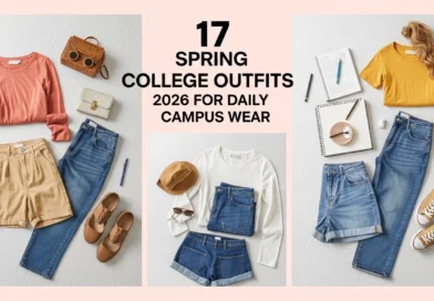 17 Spring College Outfits 2026 for Daily Campus Wear
