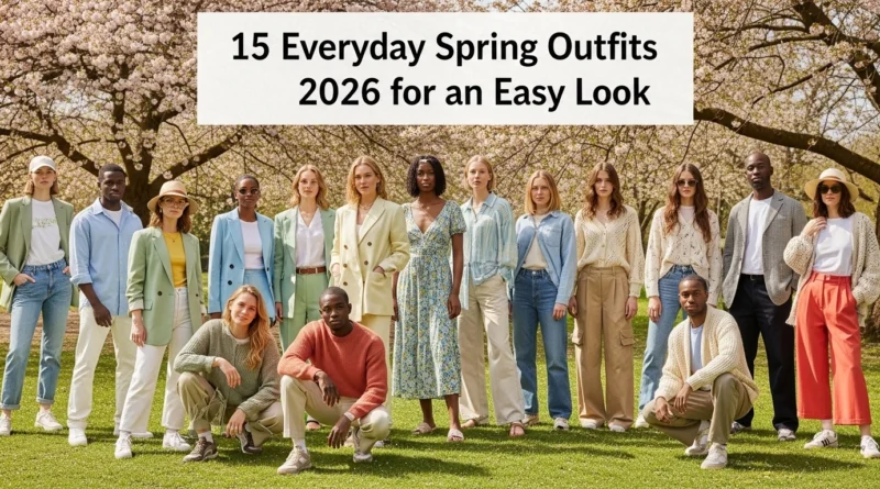 15 Everyday Spring Outfits 2026 for an Easy Look