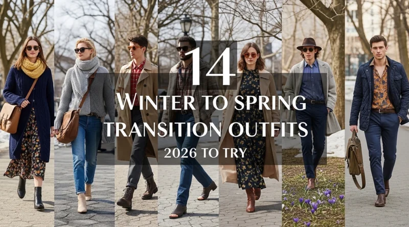 14 winter to spring transition outfits 2026 to try