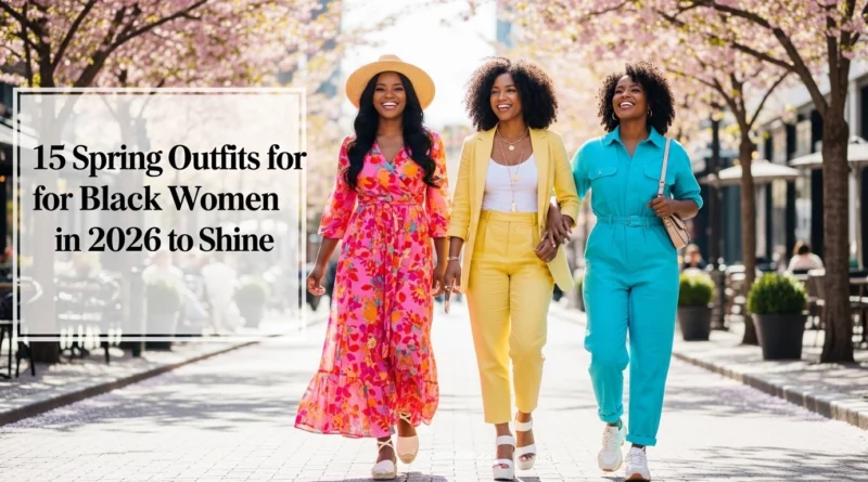 15 spring outfits for black women in 2026 to shine